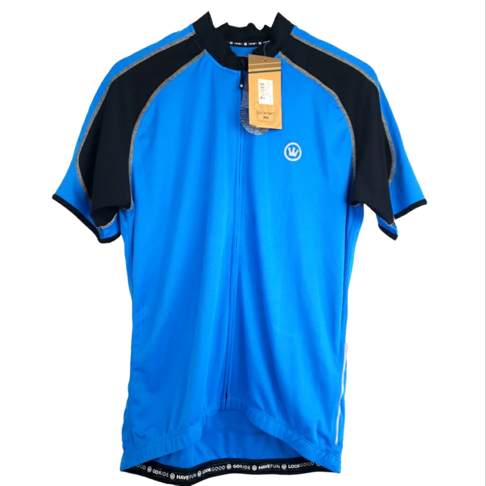 Canari NWT Cycling Jersey Size Medium in Blue Triathlon
